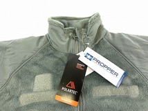 【米軍放出品】☆未使用品 フリース ジャケット POLARTEC/ポーラテック Lサイズ GEN3 フルジップ ミリタリー(80)☆CA1V_画像10