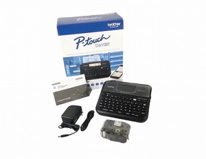 【米軍放出品】☆未使用品 ラベルライター ラベルプリンター brother P-Touch/ピータッチ D610BT (80) ☆CL19Z