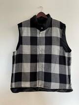 【極美品】N.HOOLYWOOD COMPILE WOOLRICH REVERSIBLE VEST エヌハリウッド ウールリッチ リバーシブル ダウンベスト オーバーサイズ 23FW_画像10