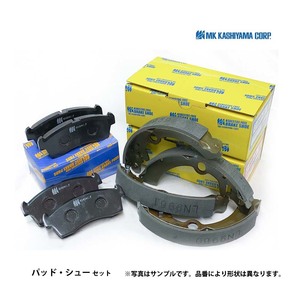 ブレーキパッド シュー F/R SET 国産 パッソ トヨタ KGC30 NGC30 新品 購入前に要適合確認問合せ カシヤマ製 フロント リア