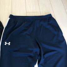 アンダーアーマー XXL ジャージパンツ ウインドブレーカーパンツ　2本　UNDER ARMOUR 野球　ゴルフ　サッカー　ジョギング　ランニング_画像3