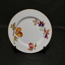 ROYAL WORCESTER Evesham ロイヤルウースター イブシャム プレート・シャル型プレート・タルト皿 まとめて4枚セット【現状品】 xy520081_画像2