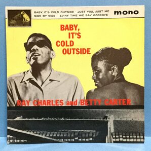 EP 洋楽 Ray Charles And Betty Carter / Baby It's Cold Outside 英盤の画像1