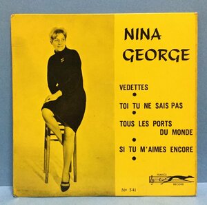 EP 洋楽 Nina George / Vedettes 仏盤