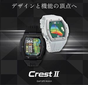 【新品・未開封】ShotNavi ショットナビ CrestII クレスト2 GPS ゴルフナビ 最新モデル ブラック