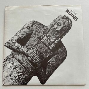 RUINS - 0’33” 7”EP ルインズ オルタナ エクスペリメンタル プログレ alternative experimental noise prog rock 吉田達也