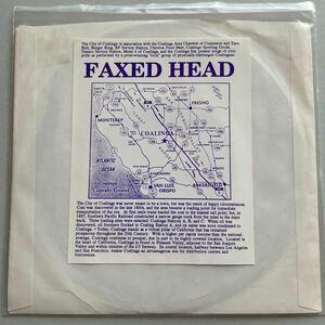 FAXED HEAD -show pride in coalinga 7”EP ローファイ ドゥームデス メタルエクスペリメンタルlo-fi experimental doom death metal