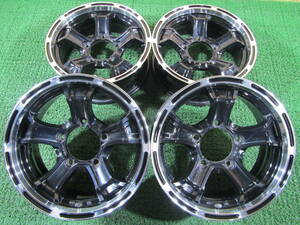 札幌発☆最落なし!【ジムニーシエラ等】BIGWAY B-MUD K 15×5.5J +5 4本 売切