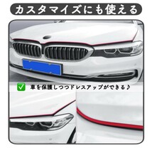 ドアモール ドアガード プロテクター 傷防止 ぶつけ防止 車 車用 ランキング トレンド ドレスアップ カスタム カスタマイズ ブラック 激安_画像7