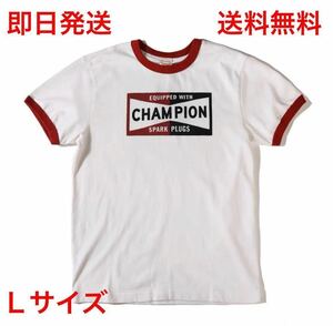 チャンピオン Tシャツ 送料無料 (アメカジ 世田谷ベース ビンテージ プラグ ハーレー vmx ボバー ムーンアイズ champion bell BUCO 旧車)