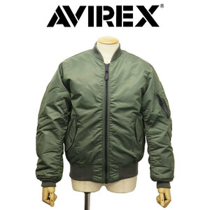 AVIREX (アヴィレックス) 2952012 MA-1 COMMERCIAL コマーシャル フライトジャケット 401SAGE XL