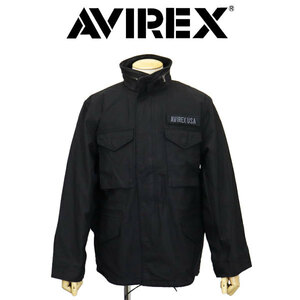 AVIREX (アヴィレックス) 3952014 TYPE タイプ M-65 FIELD JACKET フィールドジャケット 010BLACK XXL