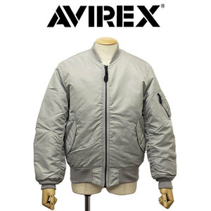 AVIREX (アヴィレックス) 2952012 MA-1 COMMERCIAL コマーシャル フライトジャケット 160SILVER L