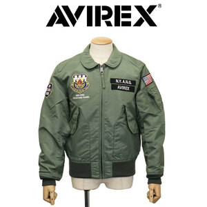 AVIREX (アヴィレックス) 3252061 CWU-36P NEW YORK AIR NATIONAL GUARD ニューヨーク エアー ナショナル ガード フライトジャケット 401SA