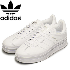 Adidas (adidas) IE5130 Gazelle Bold W Gazelle Bald Ladies Sneakers обувь белая x обувь белая x foot