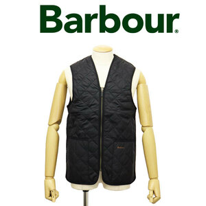 BARBOUR (バブアー バブワー) MLI0001 3955002 Quilted waistcoat zip in liner キルト ウエストコート ジップインライナー ベスト BLACK B