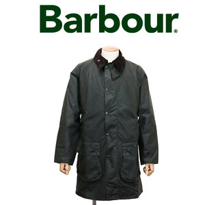 BARBOUR (バブアー バブワー) MWX0008 border wax JKT ボーダー ワックス ジャケット SAGE BBR033 36