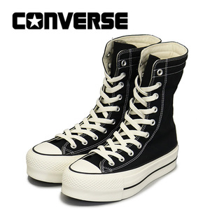 CONVERSE ( Converse ) 31310210 all Star Rliftedo knee-high black CV099 US6.5-25.0cm