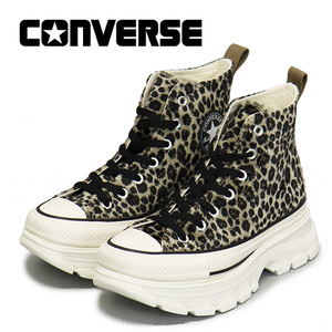 CONVERSE (コンバース) 31310230 オールスター R トレックウェーブ アニマルファー HI レパード CV102 US5-24.0cm