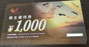 最新　コシダカホールディングス　株主優待券　10000円分 