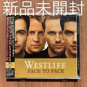 WESTLIFE ウエストライフ Face to face フェイス・トゥ・フェイス 新品未開封