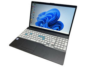 美品 高年式 2019年製 第7世代Core i3-7100U +8GB◆SSD256GB+HDD640GB 15.6インチノートPC Win11/Office2021Pro/フルHD/WEBカメラ/WA2/C2