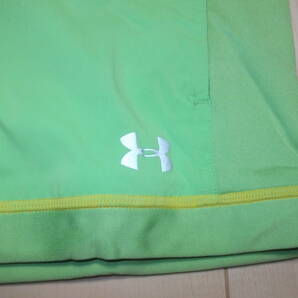 新品★UNDER ARMOUR(アンダーアーマー)☆ランニングウエアジャケット☆レディス☆エスケープジャケット WRN4674☆サイズＳＭ☆黄緑☆の画像3