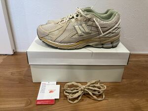 【送料無料】28.0cm 美品 AURALEE × NEW BALANCE 1906R BONE WHITE 国内正規 M1906RAU オーラリー ニューバランス 1906 ベージュ