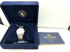 ∞ Grand Seiko グランドセイコー GS 腕時計 8J55-0010 クォーツ QZ ホワイト文字盤 稼働品