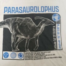 男の子 トップス 長袖 130cm 恐竜 Tシャツ 白 ホワイト カーキ シャツ_画像3