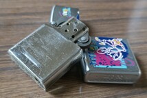 【１９９９年製】Zippo 裏面にシール剥がし痕有り【シルバー・ジッポー】_画像1