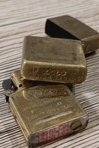 【２０２２年製】Zippo アーマータイプ【ゴールド・ジッポー】