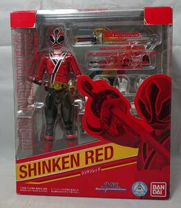 【開封品・箱ダメージ有り】：S.H.Figuarts シンケンレッド 「侍戦隊 シンケンジャー」 (20231205)