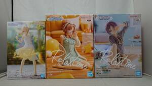 【未開封品】：アイドルマスター シャイニーカラーズ　フィギュア ３種セット 市川雛菜 浅倉透 西城樹里 アイマス シャニマス(20231219)