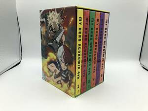 【中古・DVD】僕のヒーローアカデミア 4th　収納BOX付き　全6巻セット（20231212）