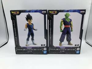 【未開封品・プライズ】：ドラゴンボール　ピッコロ・べジータフィギュア　2体セット(20231230)②