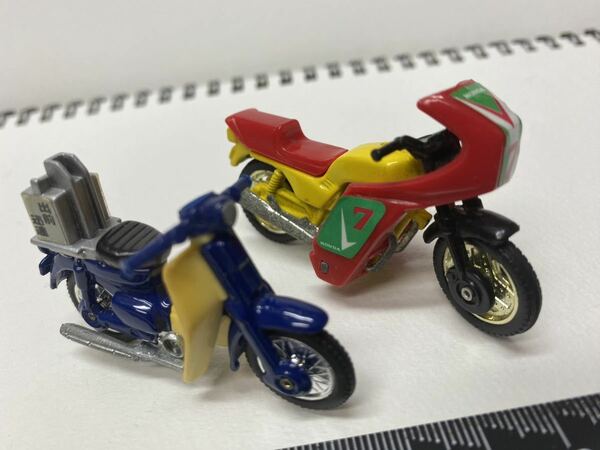 トミカ ホンダ バイク レース仕様 スーパーカブ 出前 tomica bike race super cab HONDA rare