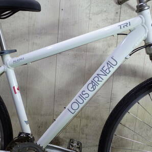 人気良品！LOUIS GARNEAUルイガノ LGS-TR1 700C アルミ シマノ24速 420mm WHITE クロスバイクの画像9