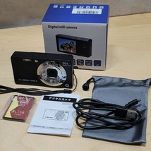 AZY131 デジカメ4Ｋ 小型デジタルカメラ ポケットカメラ5600万高画素 フ20倍デジタルズーム 大画面2.7インチ_画像1