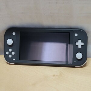 AZY168 １円スタート Nintendo Switch Lite グレー ニンテンドースイッチ 携帯専用 持ち運びやすい 軽い コンパクト ゲーム機 本体のみ