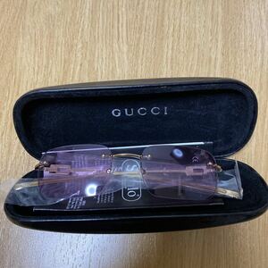 1円〜　GUCCI サングラス 紫