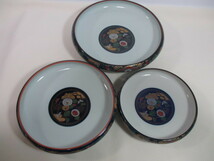 仁祥窯の丸皿 3種類サイズ　3枚セット_画像1