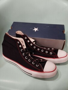 ★オールスター★CONVERSE★キャンバス★コンバース★ハイカット★デッドストック★未使用★ブラック★アメカジ★古着★箱付き★