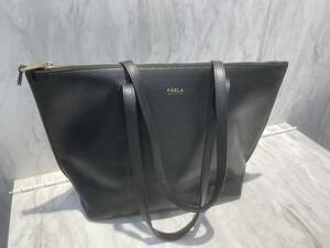 S4992 FURLA フルラ トートバッグ ビジネス ショルダー ブラック レザー