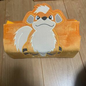 ポケットモンスター プレミアムティッシュボックスカバー ガーディ ポケモン ティッシュケース ティッシュカバーの画像1