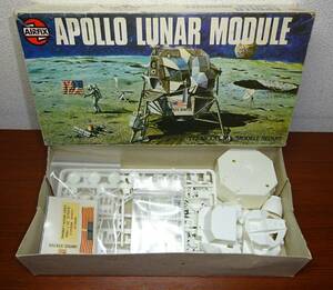 AIRFIX　エアフィックス　1/72　「APOLLO LUNAR MODULE」　欠品有り、一部手付、組説コピー　現状お渡し　ジャンク品　