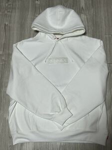 Supreme Box Logo Hooded Sweatshirt White L シュプリーム ボックスロゴ パーカー 白