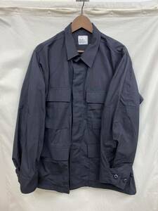 希少サイズ US ARMY 90S BLACK357 MEDIUM SHORT BDU ジャケット ブラック 黒 リップストップ 米軍