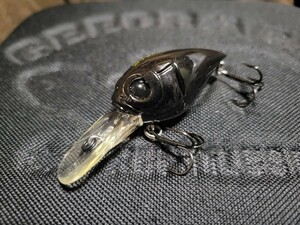 ★Megabass★SM-X SPRIGGAN メガバス スプリガン クロマメブラック(SP-C) 中古品 Length 48.0mm Weight 3/8oz Depth 1.8m クランクベイト