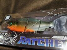 ★GANCRAFT★RATCHET 144 Type-F LINE登録者限定 FIRST SHOT MODEL ガンクラフト ラチェット#WM-03 ピラニア Length 140mm Weight 1.2oz _画像5